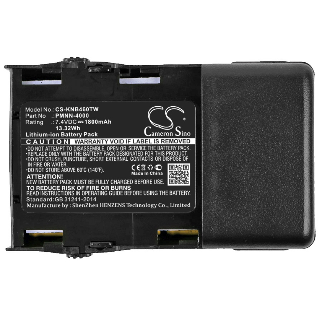 Tovejs radio batteri Kenwood CS-KNB460TW