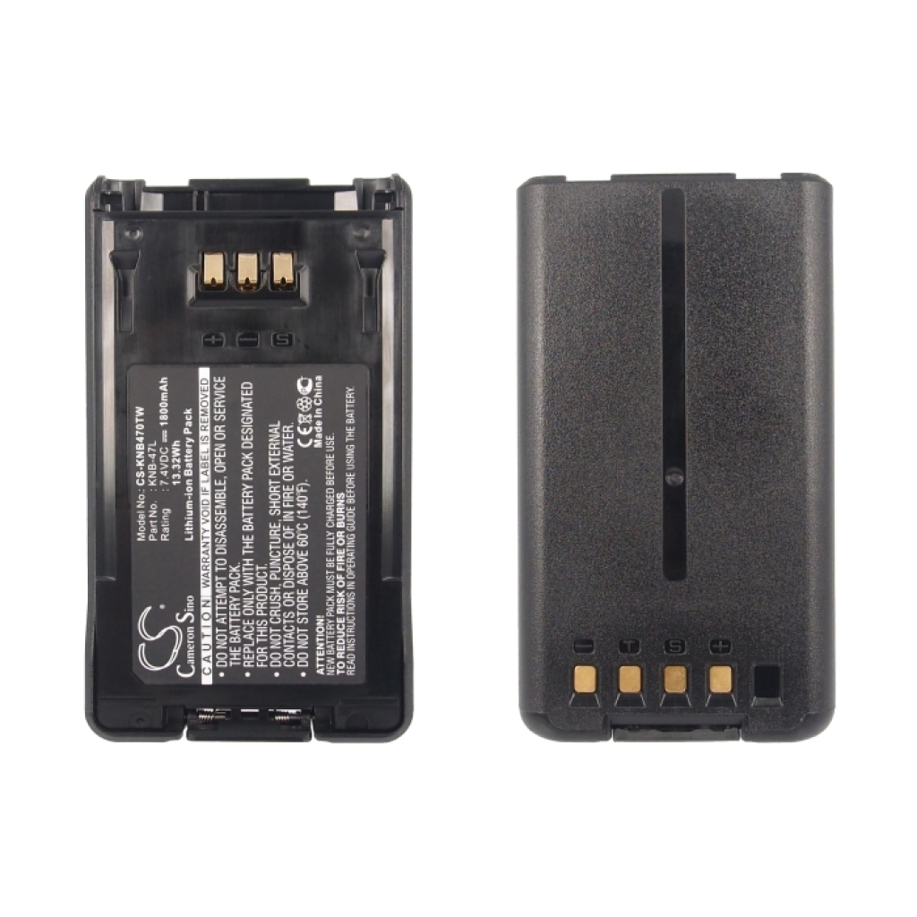 Tovejs radio batteri Kenwood CS-KNB470TW