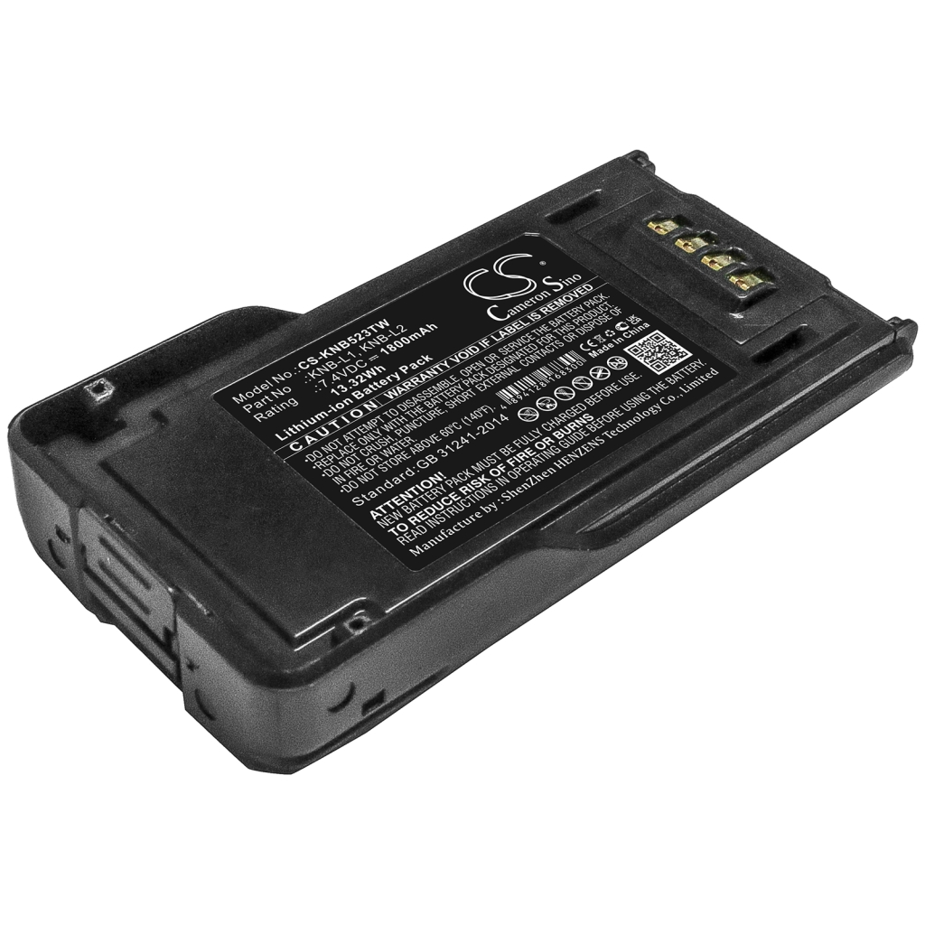 Tovejs radio batteri Kenwood VP5330