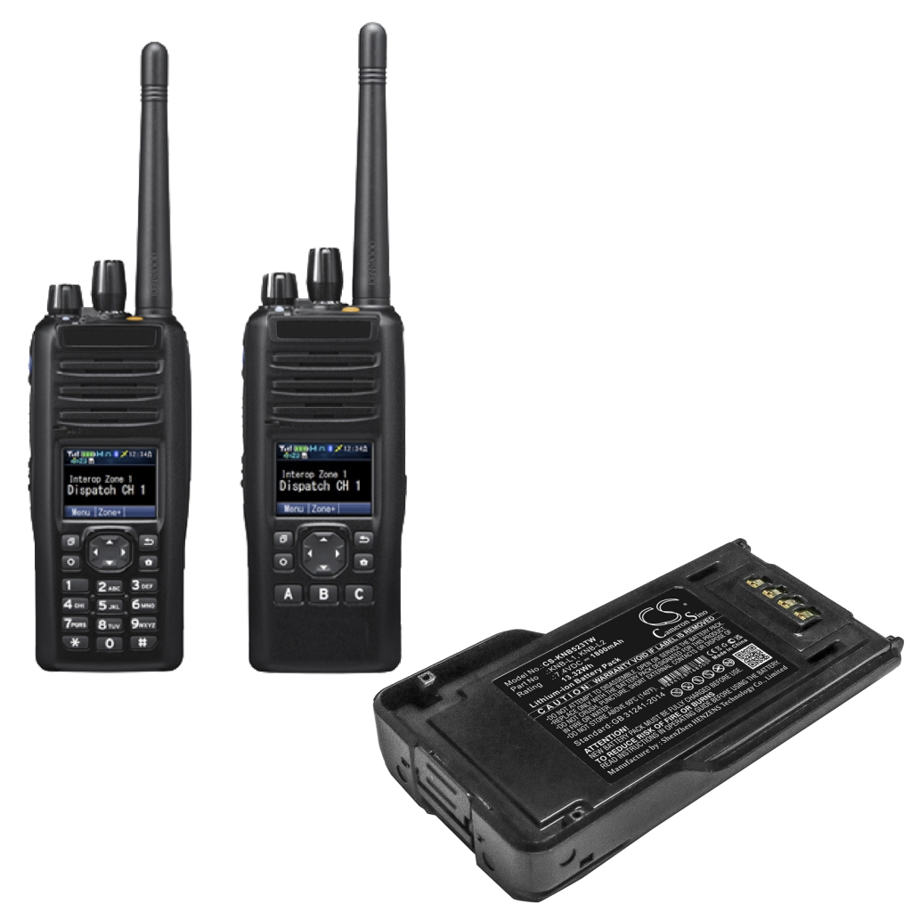 Tovejs radio batteri Kenwood VP5330
