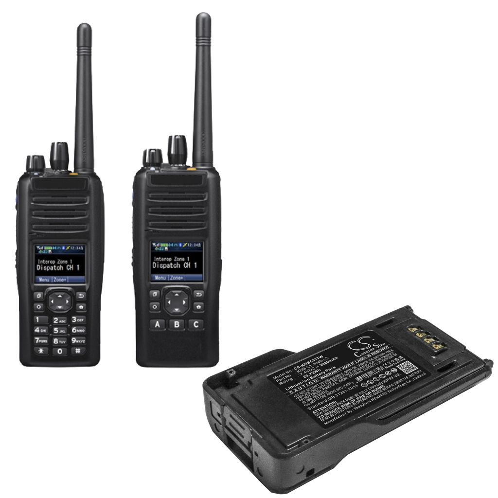 Tovejs radio batteri Kenwood VP5000