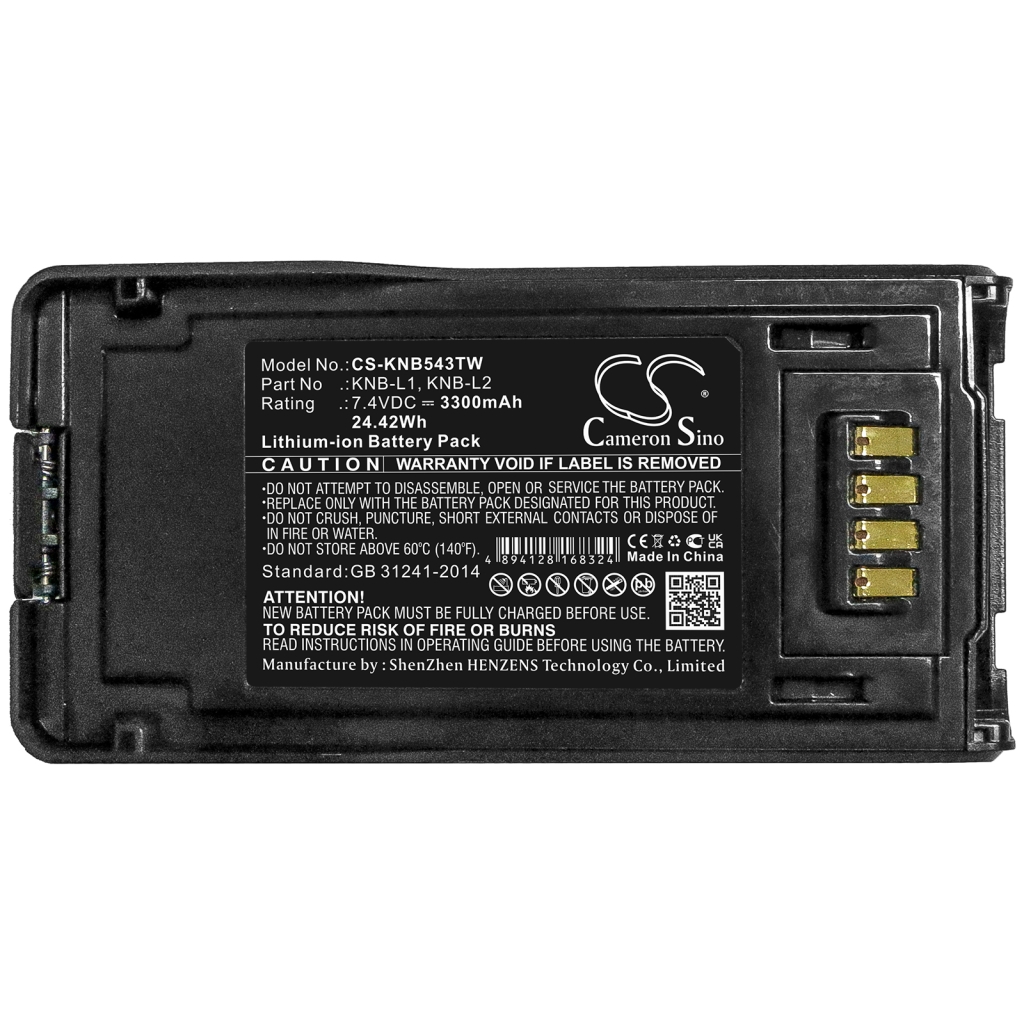 Tovejs radio batteri Kenwood VP5000