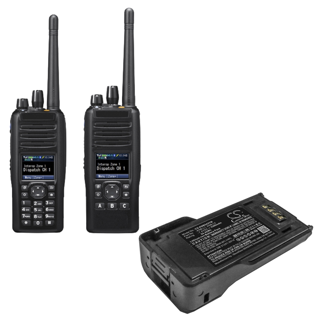 Tovejs radio batteri Kenwood VP5000