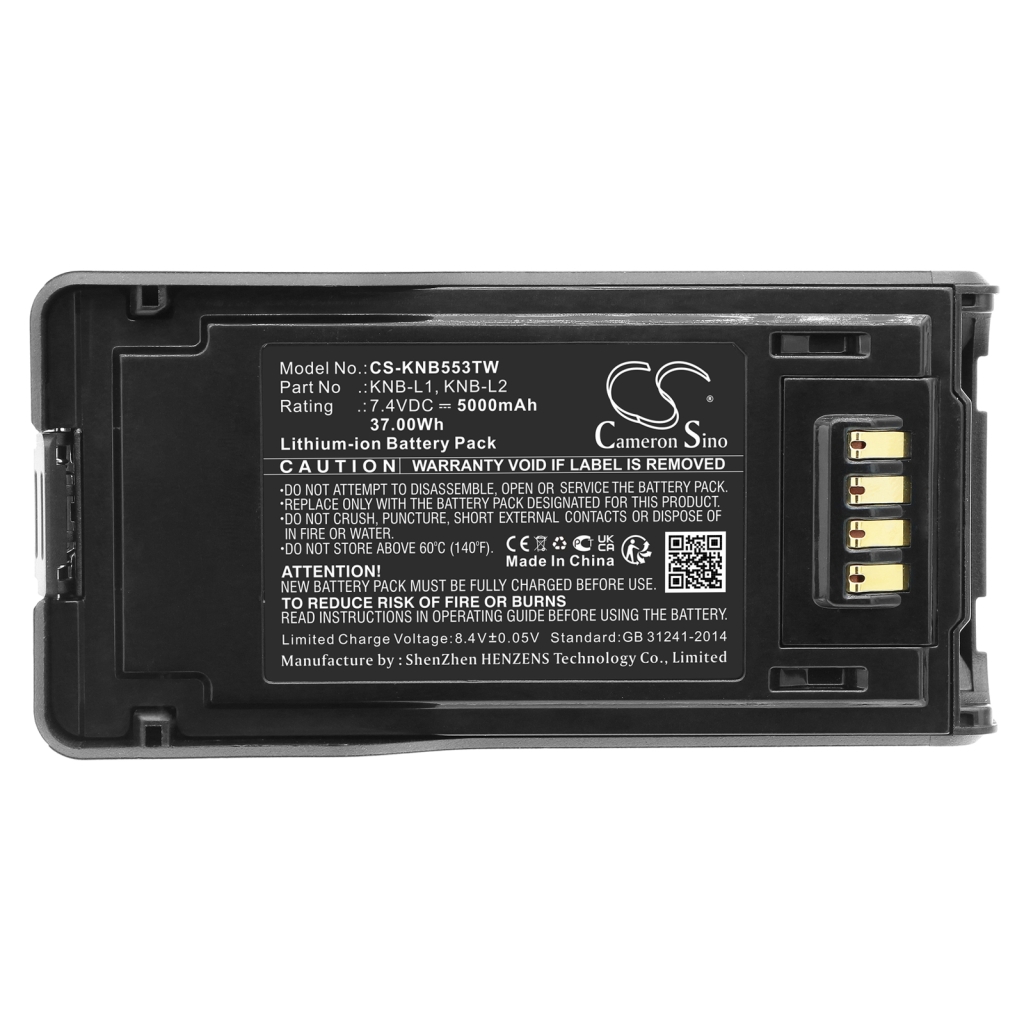 Tovejs radio batteri Kenwood VP6000