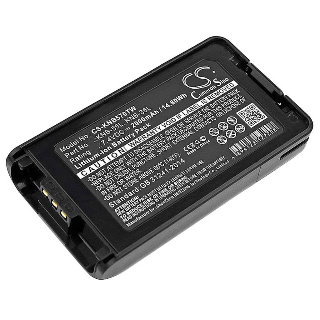 Tovejs radio batteri Kenwood NX3320