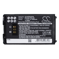 Kompatibel batteriudskiftning til Kenwood KNB-43,PB-43,PB-43H,PB-43N