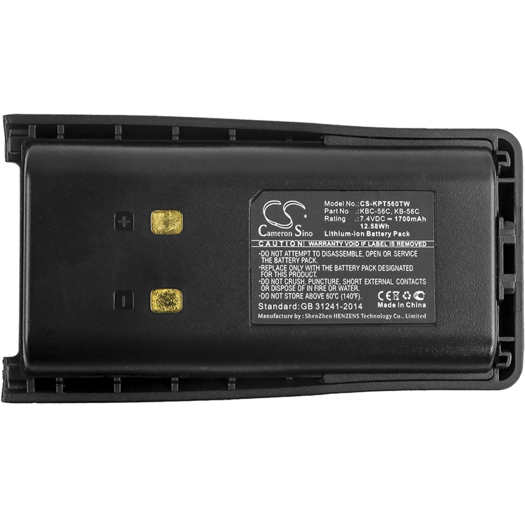 Tovejs radio batteri Kirisun CS-KPT560TW