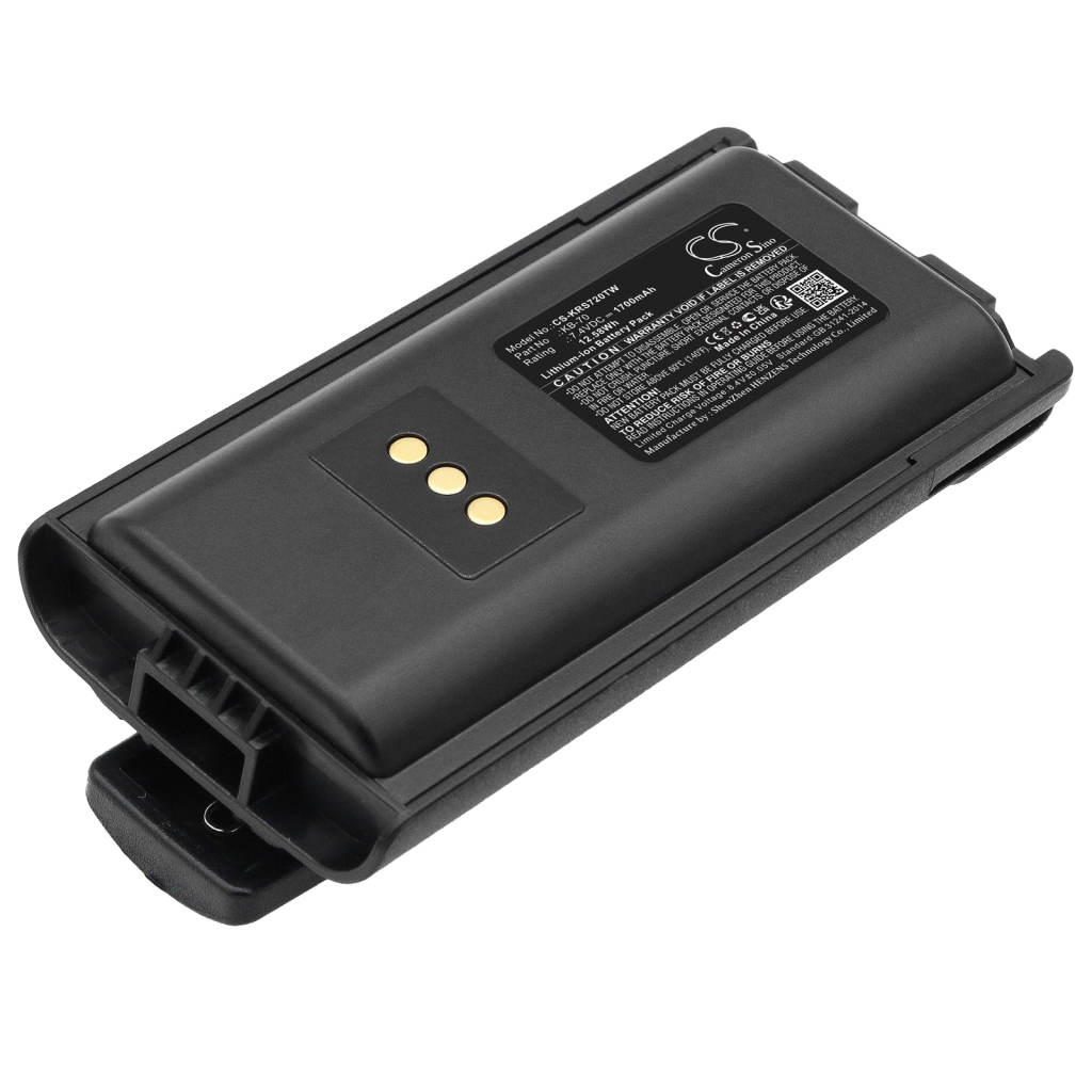 Tovejs radio batteri Kirisun CS-KRS720TW