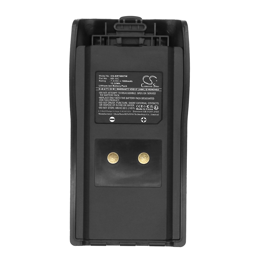 Tovejs radio batteri Kirisun CS-KRT680TW