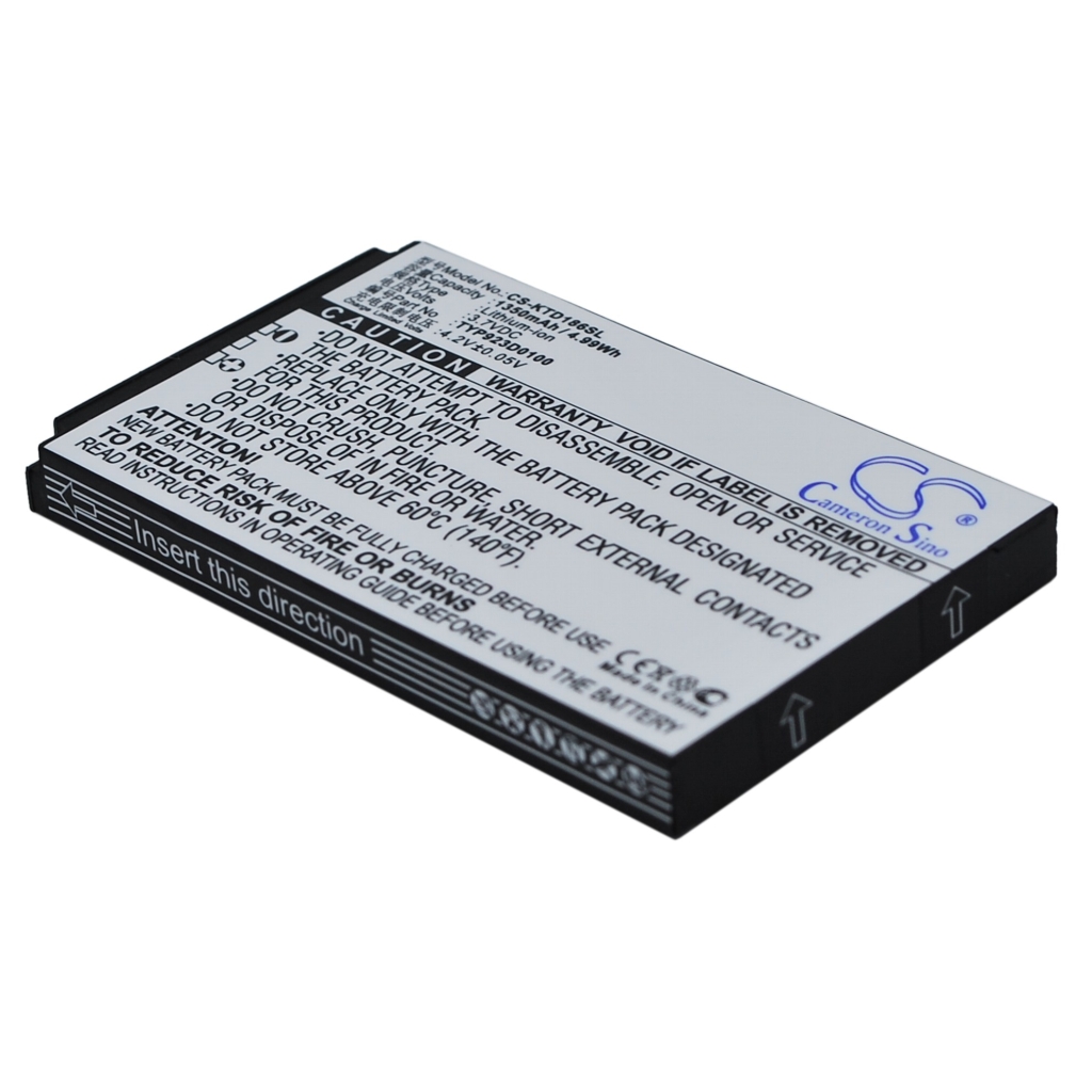 Mobiltelefonbatteri K-Touch CS-KTD186SL