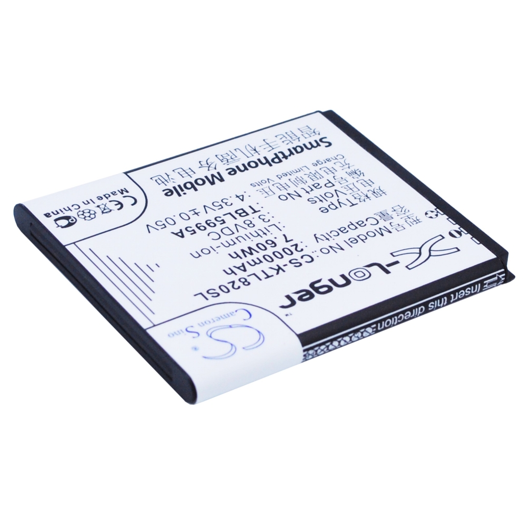 Mobiltelefonbatteri K-Touch CS-KTL820SL