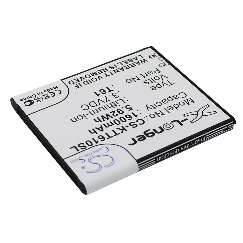 Batteri kompatibel med K-Touch CS-KTT610SL