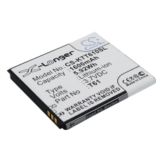 Kompatibel batteriudskiftning til K-Touch T61