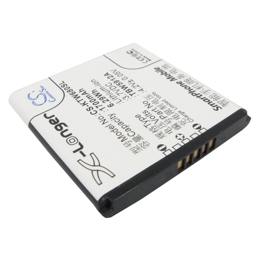 Mobiltelefonbatteri K-Touch CS-KTW680SL