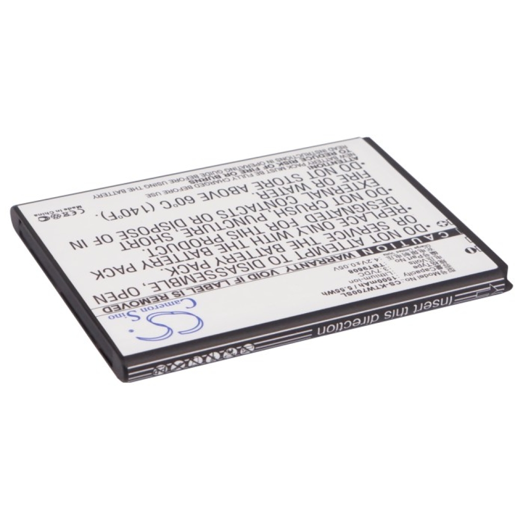 Mobiltelefonbatteri K-Touch CS-KTW700SL