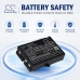 Batterier kompatibel med Ikusi TM70/iK2.13B JS JS3 LV CS-KUA700BL
