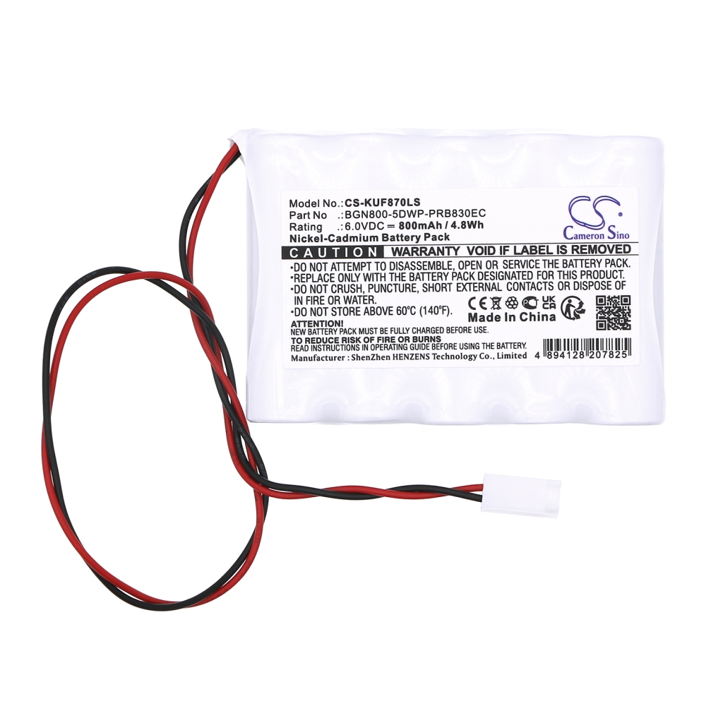 Hjemmesikkerhedskamera batteri Kaufel CS-KUF870LS