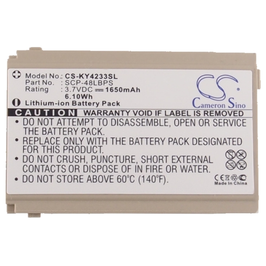 Batteri kompatibel med Kyocera Sanyo CS-KY4233SL