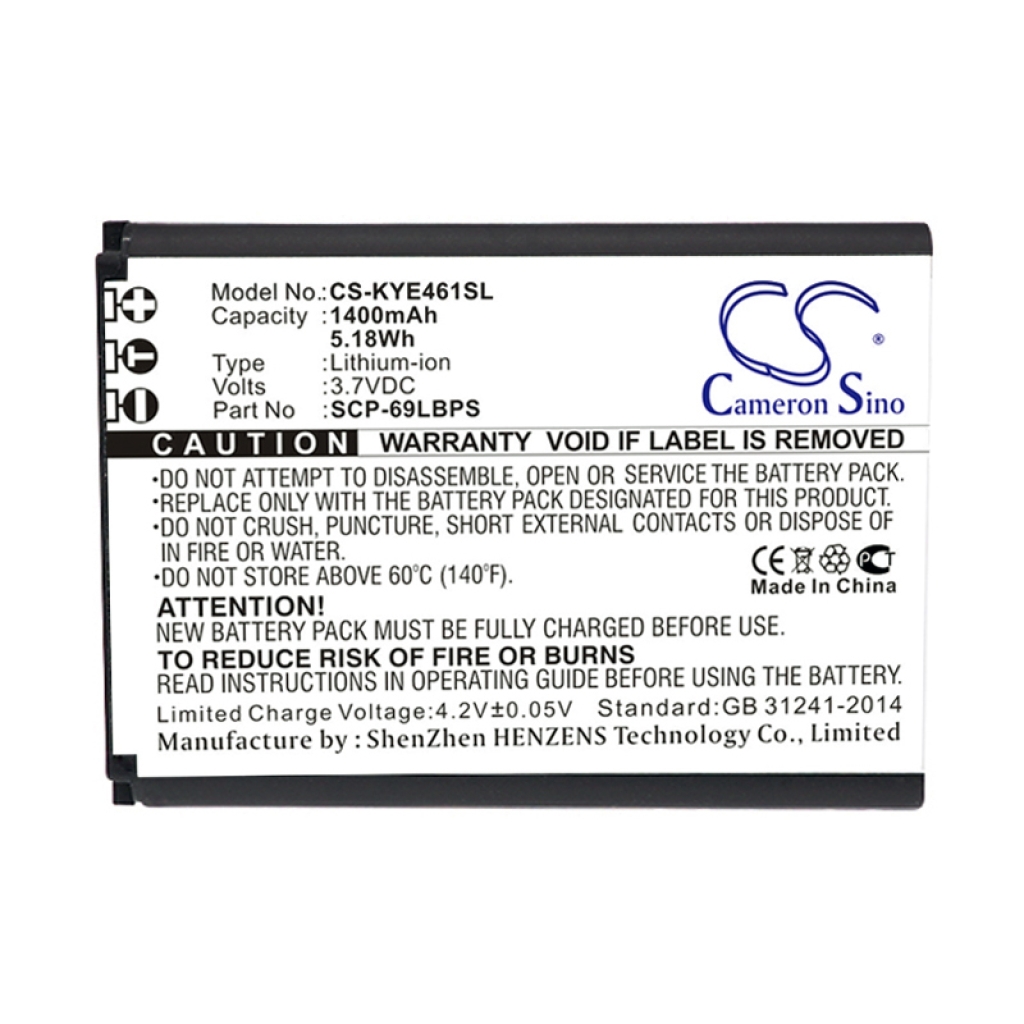 Mobiltelefonbatteri Kyocera E4281