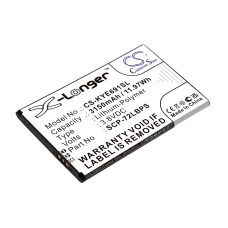 Kompatibel batteriudskiftning til Kyocera 5AAXBT122JAA,SCP-72LBPS