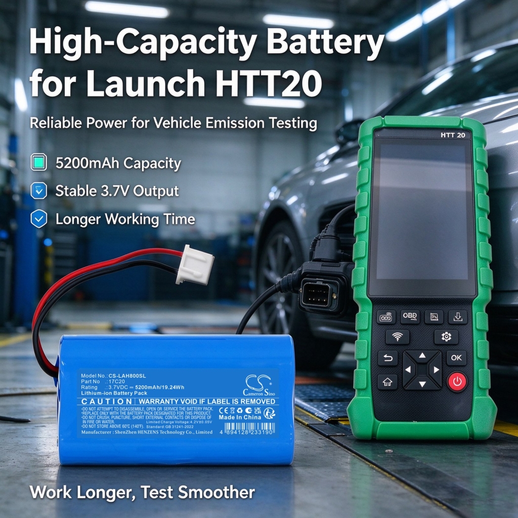 Battery for Launch HTT80