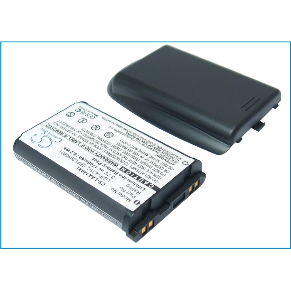 Batteri kompatibel med LG CS-LAX140XL