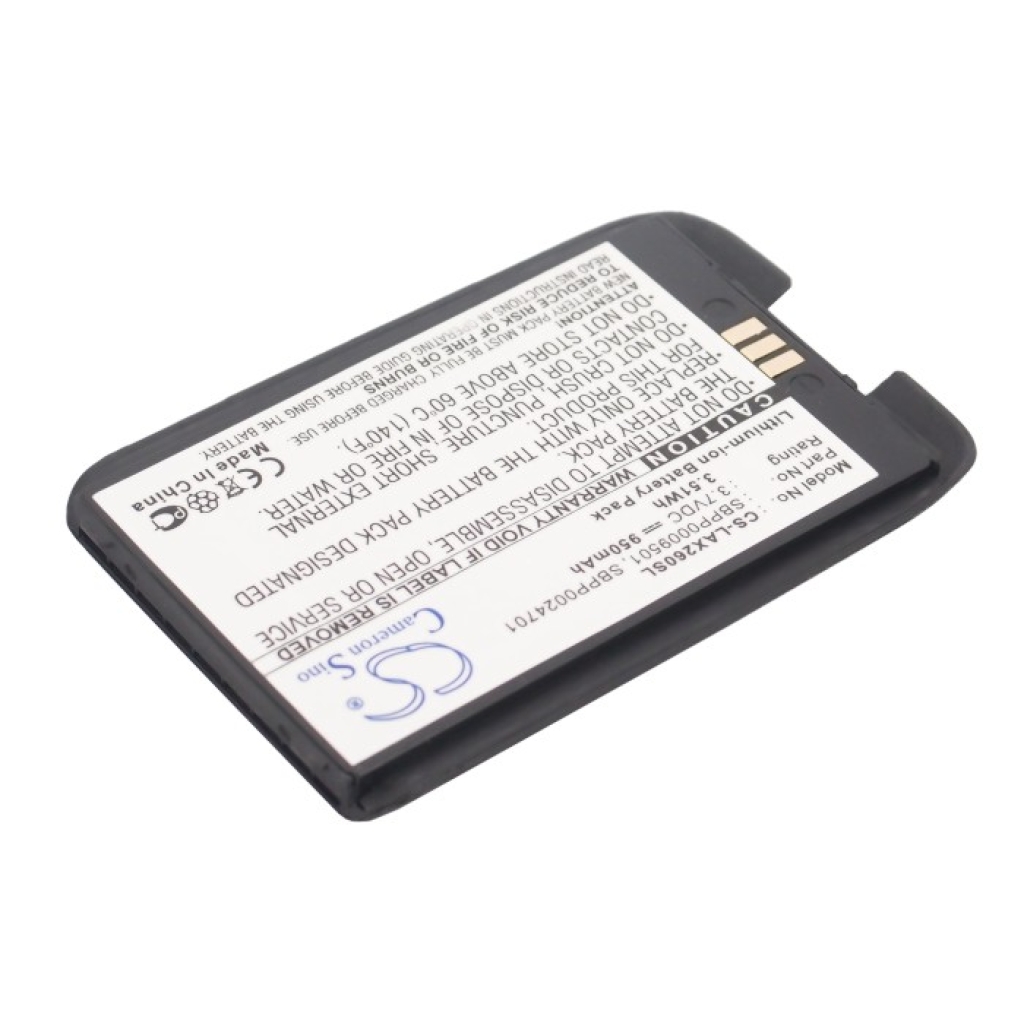 Batteri kompatibel med LG CS-LAX260SL