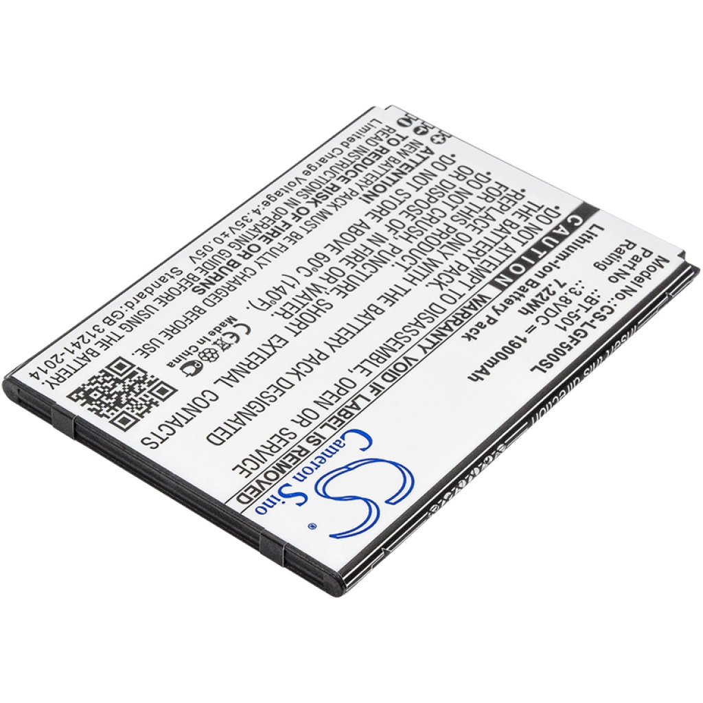 Batteri kompatibel med Leagoo CS-LGF500SL