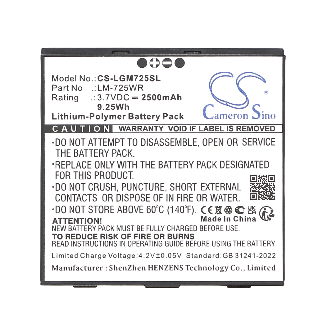 Hotspotbatteri Lg CS-LGM725SL