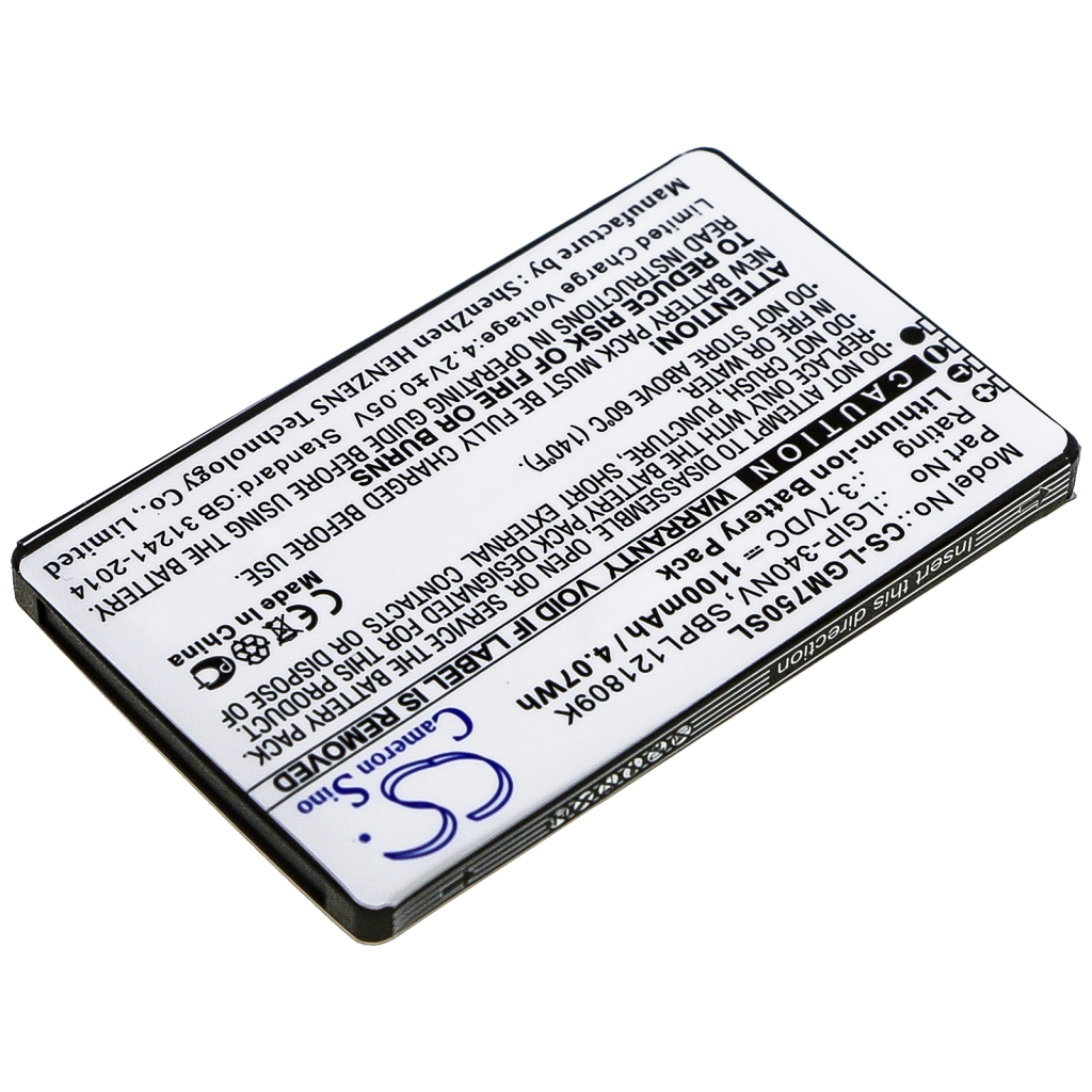 Batterier Erstatter SBPL121809K