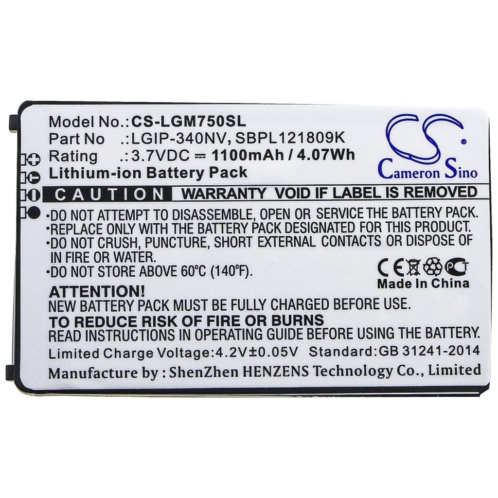 Batterier Erstatter SBPL121809K