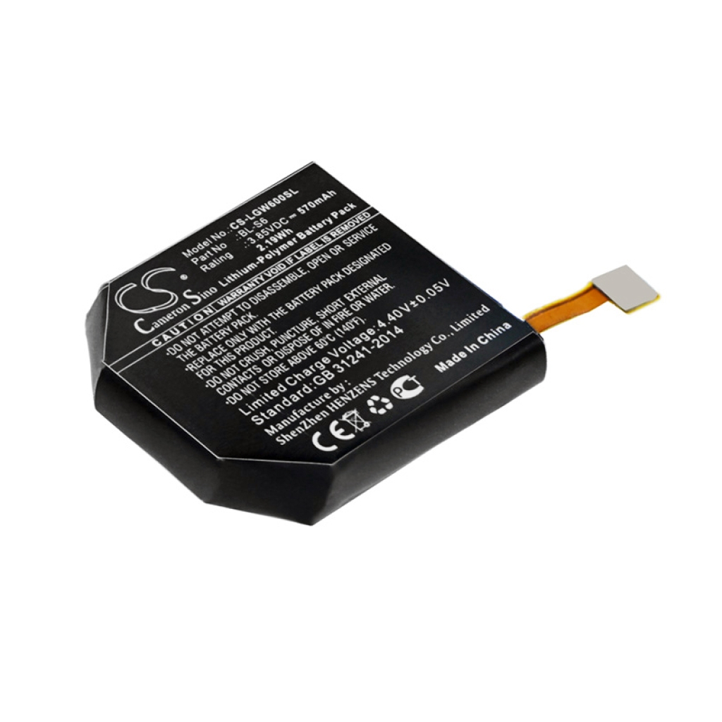 Smartwatchbatteri Lg CS-LGW600SL
