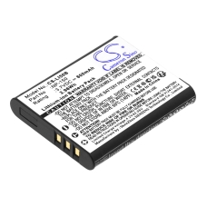 Kompatibel batteriudskiftning til Olympus D-LI92,DB-100,DB-110,DB-L110,GB-50...
