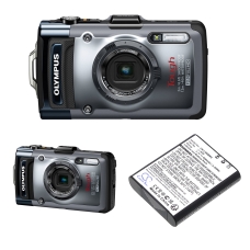 Kompatibel batteriudskiftning til Olympus LI-90B,LI-92B