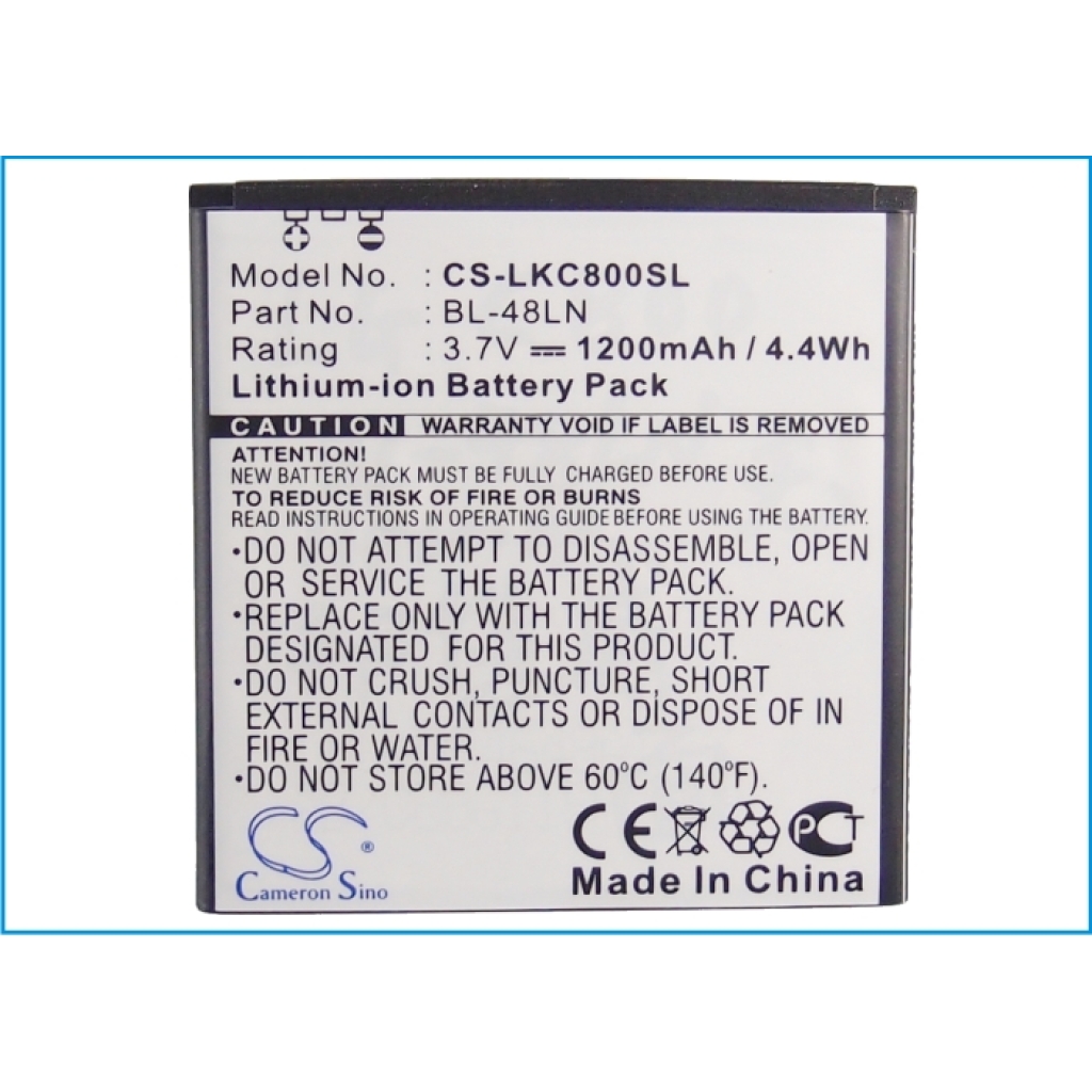 Mobile Phone Battery LG P720