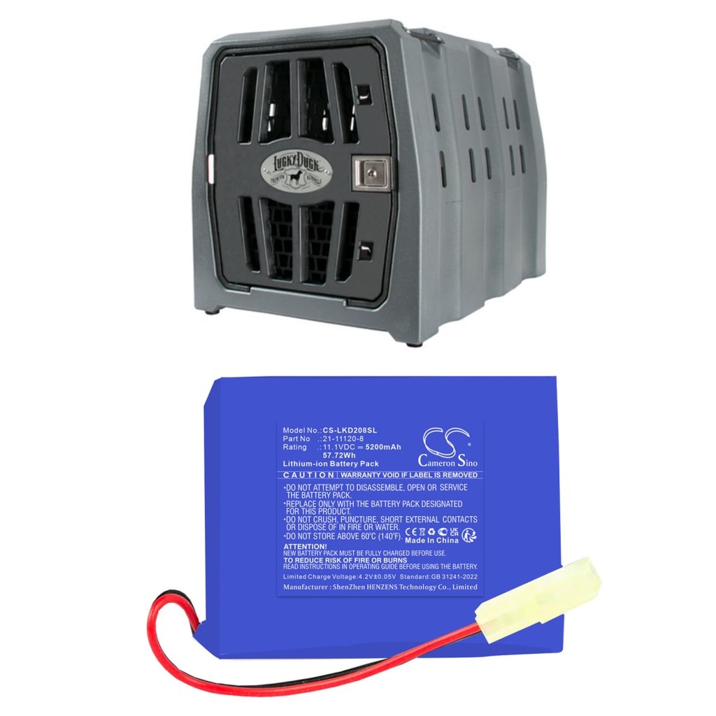 Batterier til sportsudstyr Lucky duck CS-LKD208SL