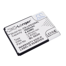 Kompatibel batteriudskiftning til LG BL-52UH,BL-52UHB,EAC62258202