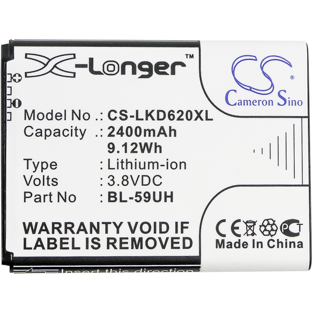 Batterier Erstatter EAC62258701