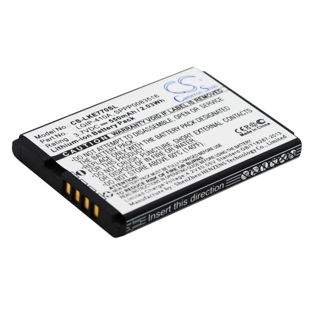 Mobile Phone Battery LG KF510