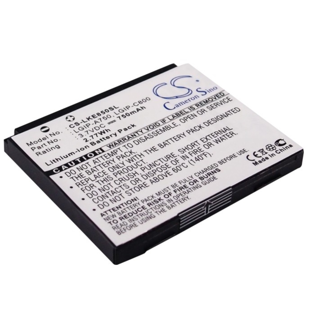 Mobiltelefonbatteri LG CS-LKE850SL