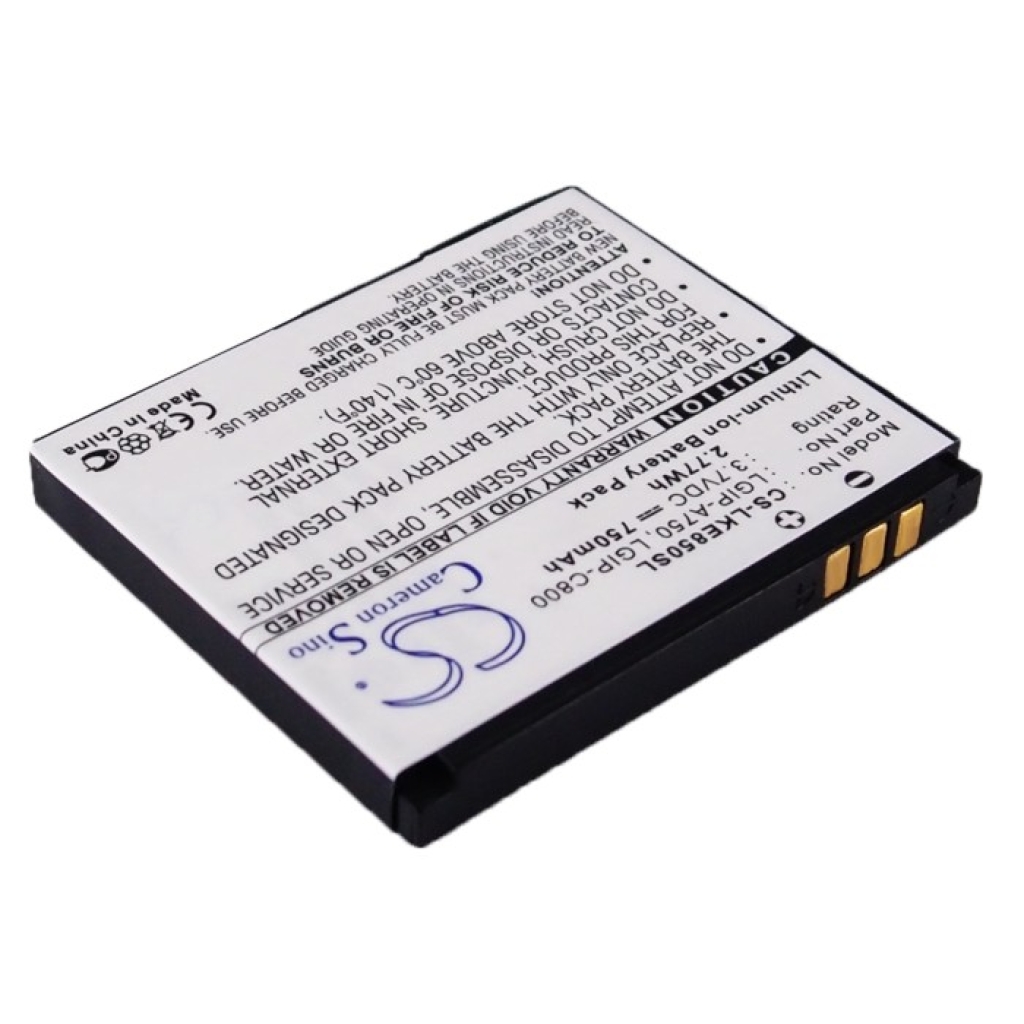 Mobiltelefonbatteri LG CS-LKE850SL