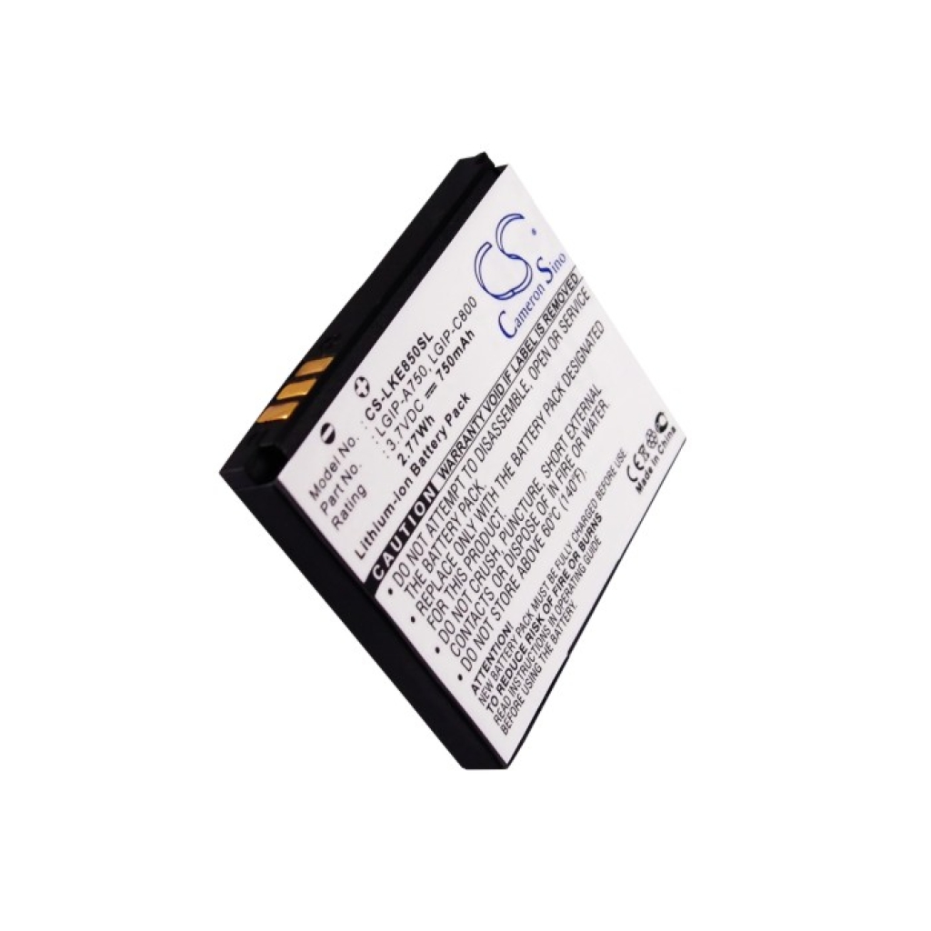 Mobiltelefonbatteri LG CS-LKE850SL