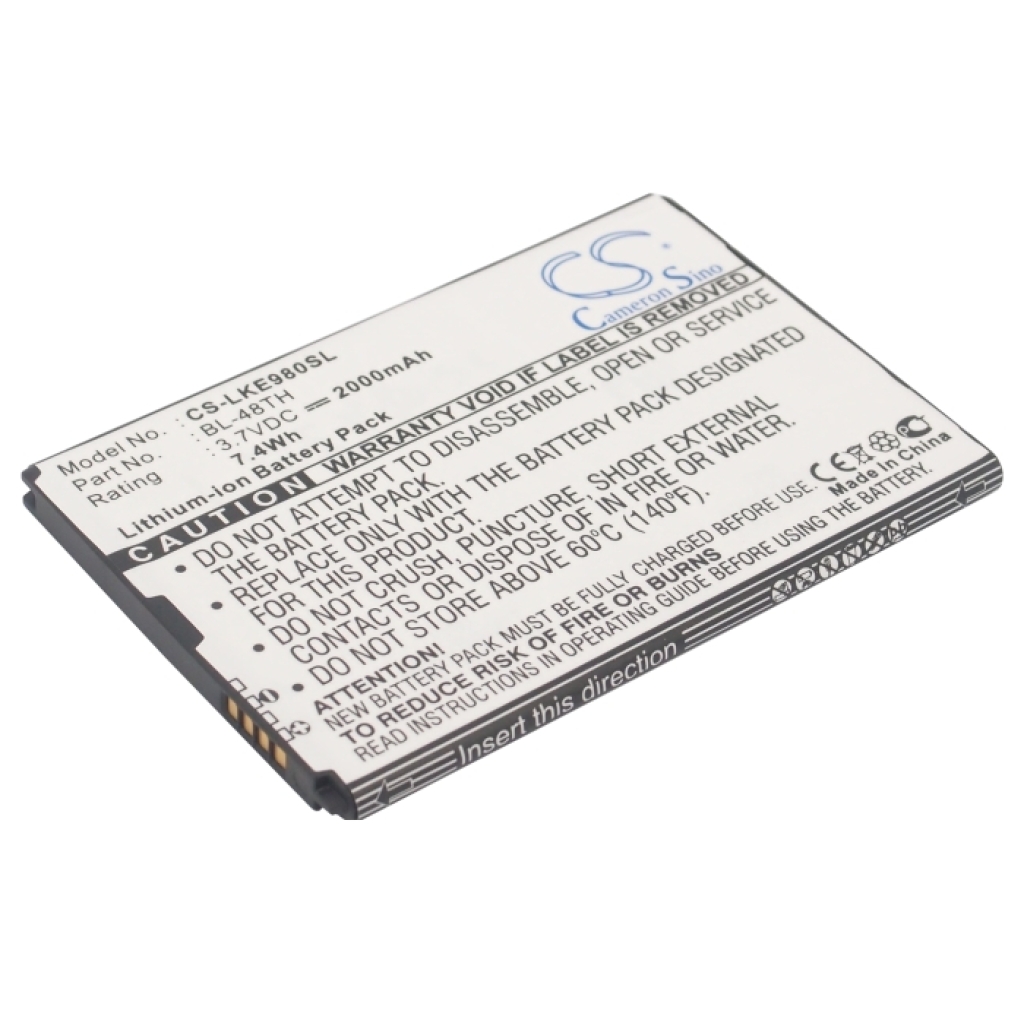 Batterier Erstatter EAC62058511 LLL