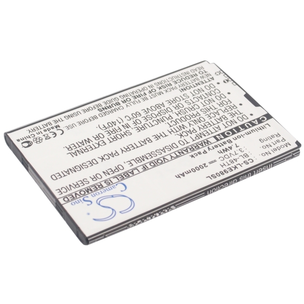 Batterier Erstatter EAC62058511 LLL