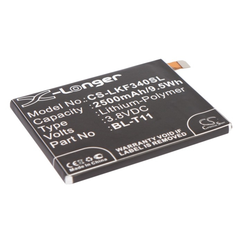 Mobiltelefonbatteri LG CS-LKF340SL