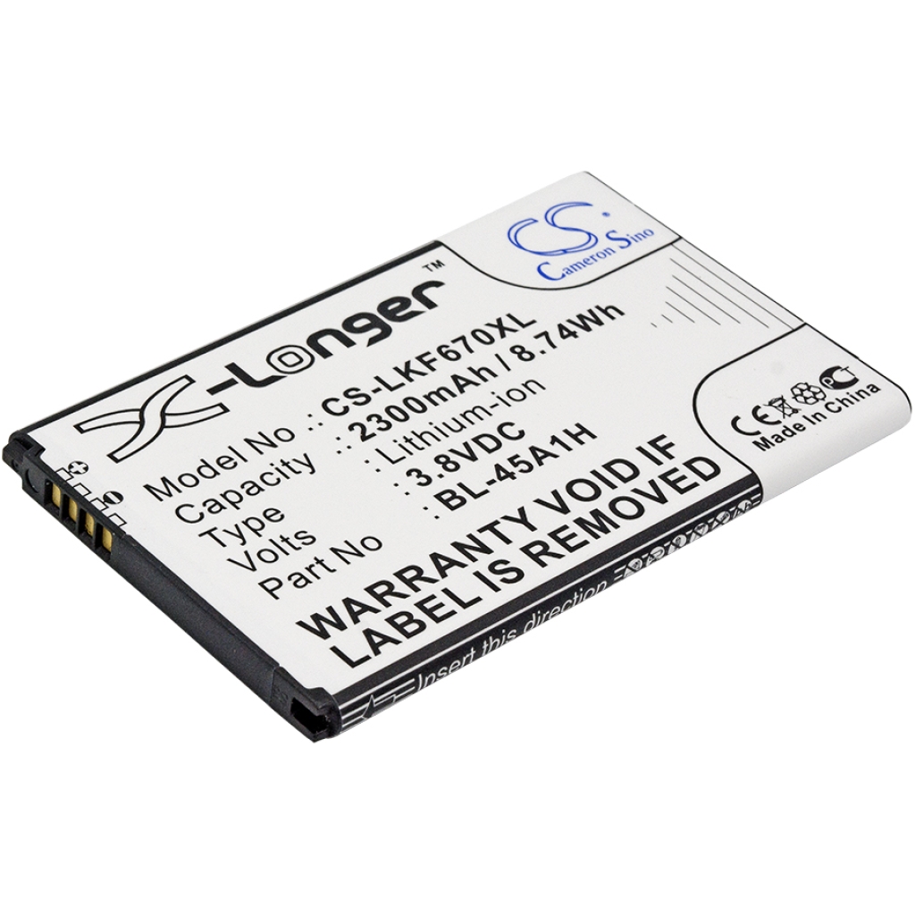 Mobiltelefonbatteri LG M2