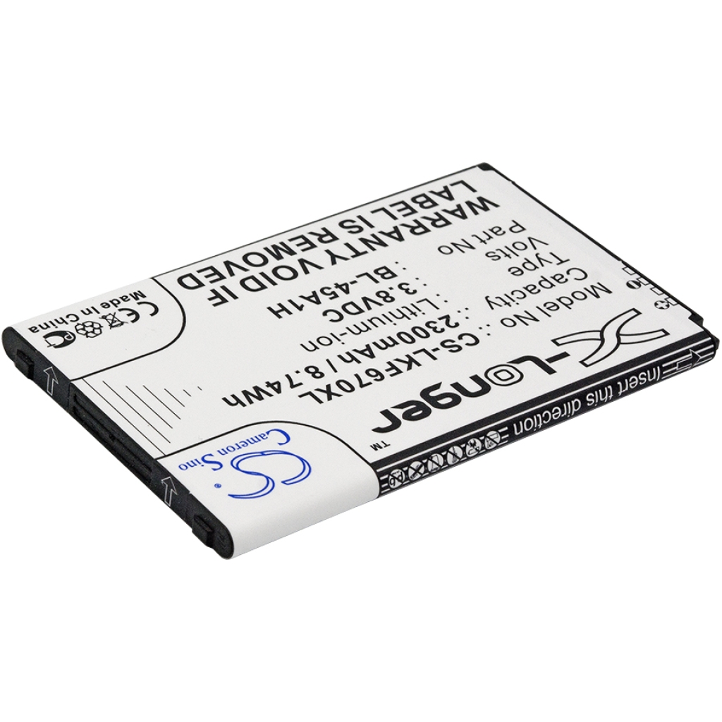Mobiltelefonbatteri LG M2