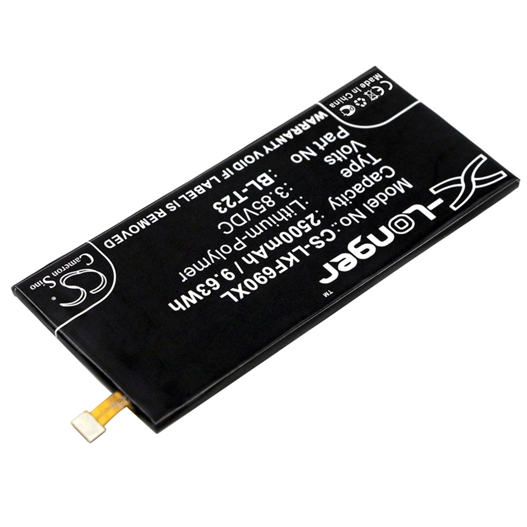 Mobiltelefonbatteri LG CS-LKF690XL