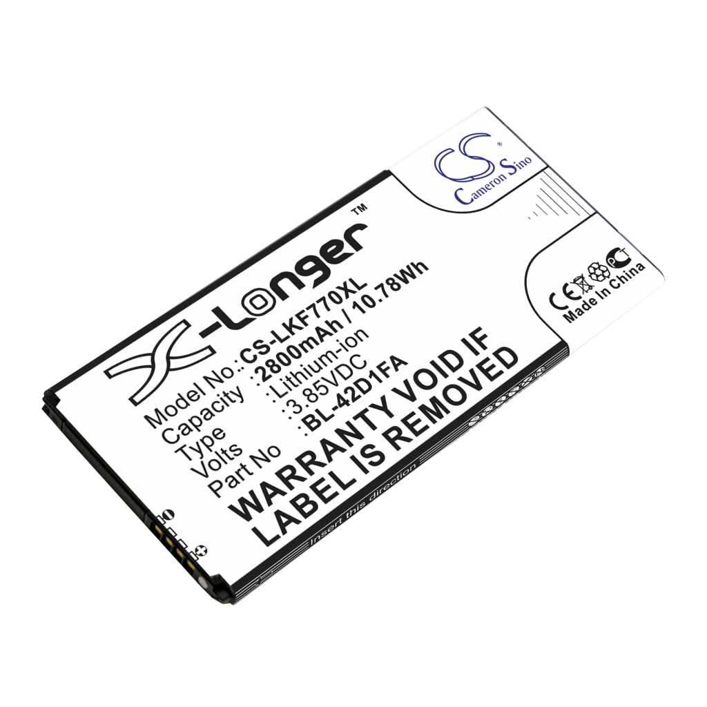 Mobiltelefonbatteri LG CS-LKF770XL