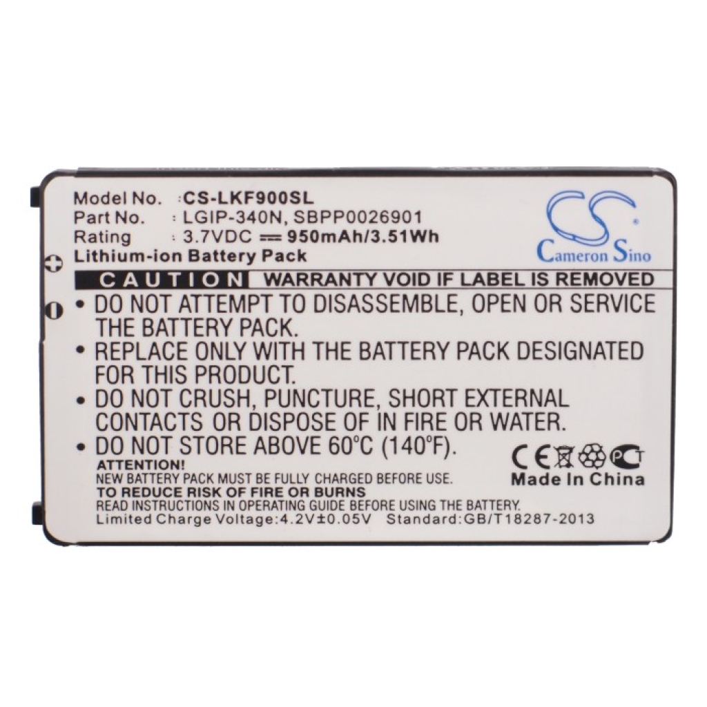 Mobile Phone Battery LG UX265
